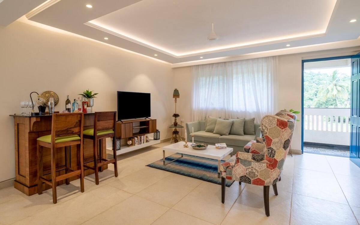 2 Bedrooms Designer Apartment Pool View S2 Siolim Exterior foto
