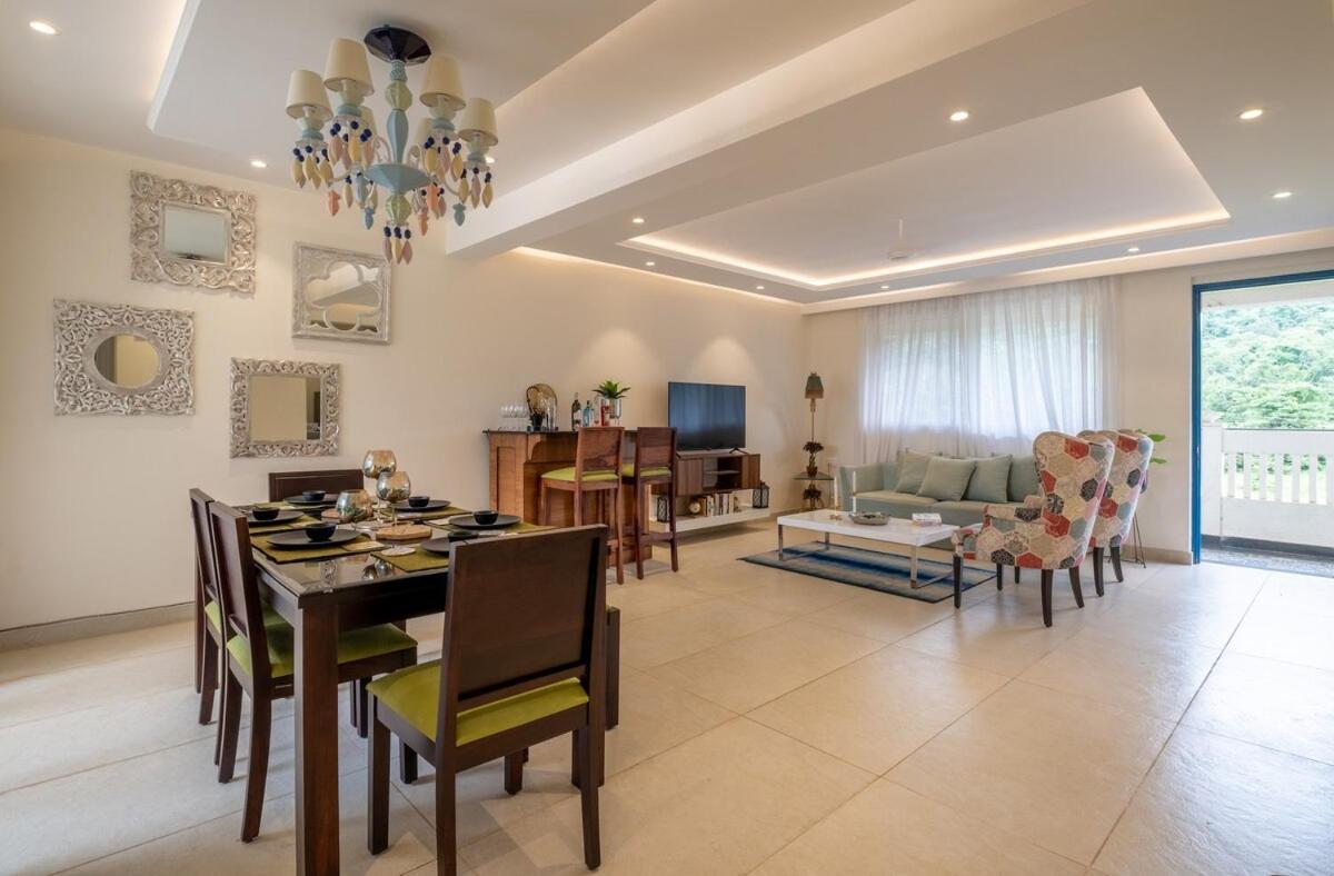 2 Bedrooms Designer Apartment Pool View S2 Siolim Exterior foto