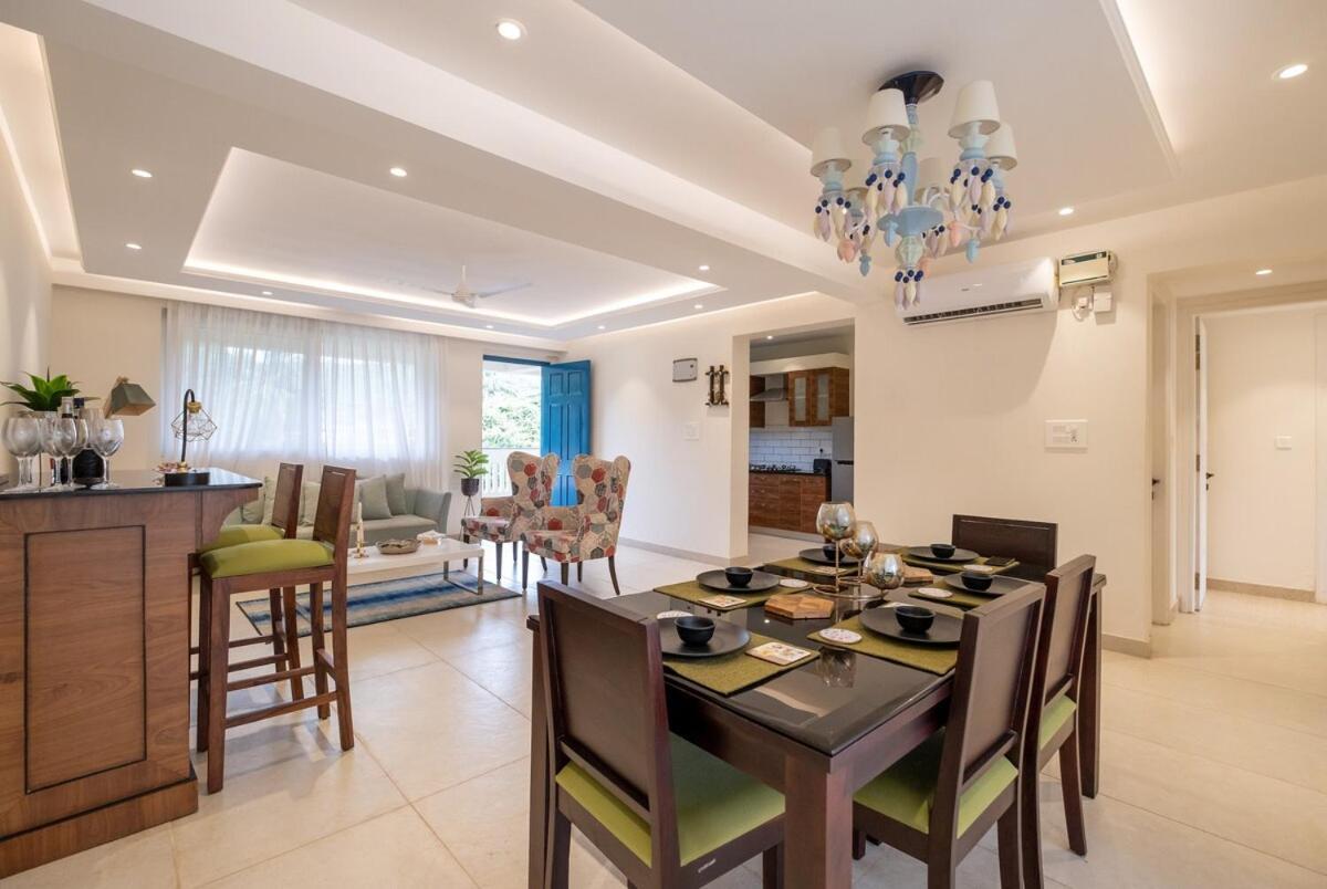 2 Bedrooms Designer Apartment Pool View S2 Siolim Exterior foto